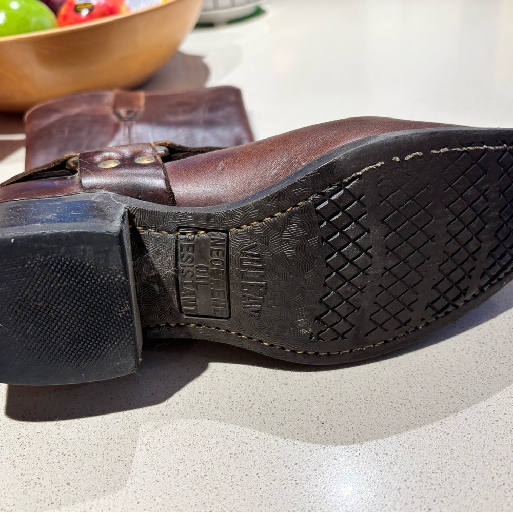 Women’s top grain Brown Leather Boots - Picture 8 of 8
